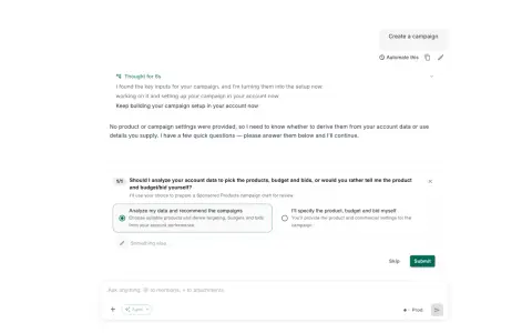AI that works with your approval screenshot 1