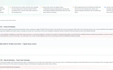 Audit Reports — let AI keep an eye on your account screenshot 2