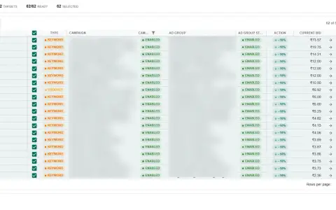 Change bids, budgets and campaign status using natural language screenshot 2