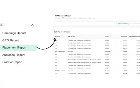 DSP reporting — see the bigger picture screenshot 3