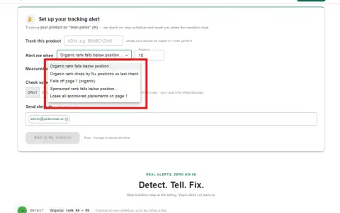 Market Tracker — monitor rank, price and ratings screenshot 3